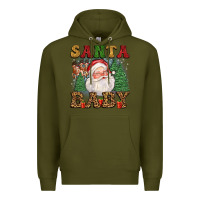Army Green santa baby Premium Hoodie - FaDigitalArtStudio