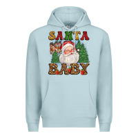 Blue Mist santa baby Premium Hoodie - FaDigitalArtStudio