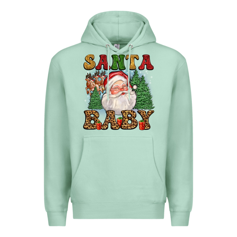 Santa Baby Premium Hoodie by FaDigitalArtStudio | Teevron