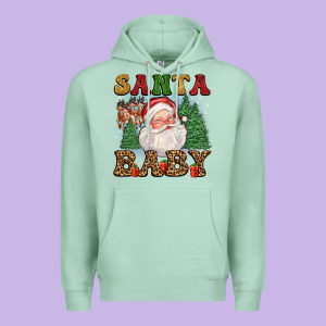 Santa Baby Premium Hoodie Designed By Fadigitalartstudio