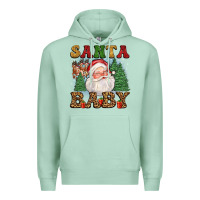 Seafoam santa baby Premium Hoodie - FaDigitalArtStudio
