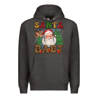 Smoke santa baby Premium Hoodie - FaDigitalArtStudio