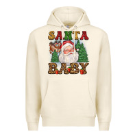 Tofu santa baby Premium Hoodie - FaDigitalArtStudio
