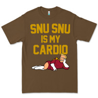 Cacao Futurama Snu Snu Is My Cardio GIFT Premium Tee - lanVoArt