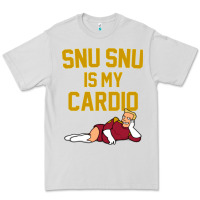 Dove Grey Futurama Snu Snu Is My Cardio GIFT Premium Tee - lanVoArt