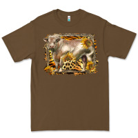 Cacao western charolais bull Premium Tee - LillyAllenDesigns
