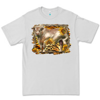 Dove Grey western charolais bull Premium Tee - LillyAllenDesigns