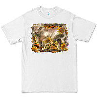 White western charolais bull Premium Tee - LillyAllenDesigns