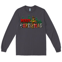Smoke merry christmas  cross Long Sleeve Tee - CowGirlArtShop