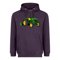 Plum farm tractor Heavyweight Hoodie - Artiststas