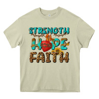 Strength Hope Faith Heavy Core Tee | Teevron