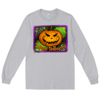 Moon Dust happy halloween jack o' lantern pumpkin Long Sleeve Tee - Jasminsmagicworld