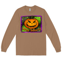 Toasted Coconut happy halloween jack o' lantern pumpkin Long Sleeve Tee - Jasminsmagicworld