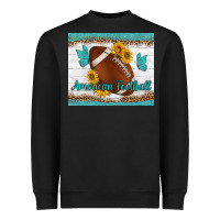 American Football And Butterfly Mousepad Heavyweight Sweatshirt | Teevron