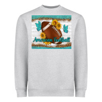 Heather Grey american football and butterfly mousepad Heavyweight Sweatshirt - BundleAndBundleShop