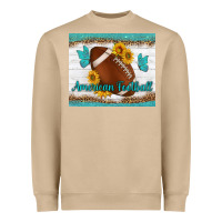 Mushroom american football and butterfly mousepad Heavyweight Sweatshirt - BundleAndBundleShop