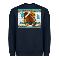 Navy american football and butterfly mousepad Heavyweight Sweatshirt - BundleAndBundleShop