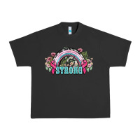 Pigment Black Strong Cancer rainbow Cancer Awareness Urban Heavy Tee - HowdyJamesFarm
