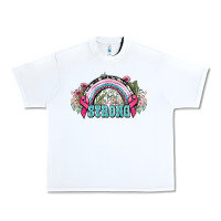 White Strong Cancer rainbow Cancer Awareness Urban Heavy Tee - HowdyJamesFarm