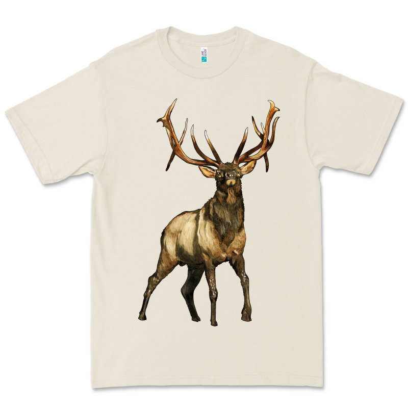 Elk Deer Premium Tee by LillyAllenDesigns | Teevron
