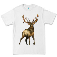 White elk deer Premium Tee - LillyAllenDesigns