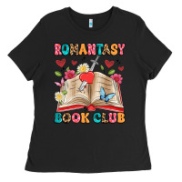 Black romantasy book club Ladies Tee - Artiststas