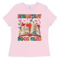 Bubblegum Pink romantasy book club Ladies Tee - Artiststas