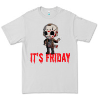 Dove Grey Funny Friday 13th Funny Halloween Horror Premium Tee - lanVoArt
