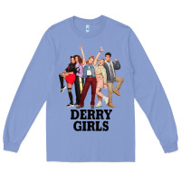 Colony Blue Lover Gifts Derry Girls Gift For Movie Fans Long Sleeve Tee - lanVoArt