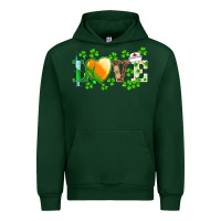 Forest Green st.patrick's nurse love heart stethoscope Urban Hoodie - BarkalooDesign