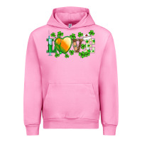 Fuchsia Pink st.patrick's nurse love heart stethoscope Urban Hoodie - BarkalooDesign