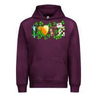 Mauve Wine st.patrick's nurse love heart stethoscope Urban Hoodie - BarkalooDesign