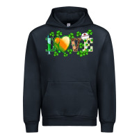Navy st.patrick's nurse love heart stethoscope Urban Hoodie - BarkalooDesign