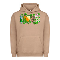 Pigment Burro st.patrick's nurse love heart stethoscope Urban Hoodie - BarkalooDesign