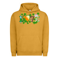 Pigment Peanut Butter st.patrick's nurse love heart stethoscope Urban Hoodie - BarkalooDesign