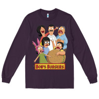 Plum bobs family portrait Long Sleeve Tee - lanVoArt