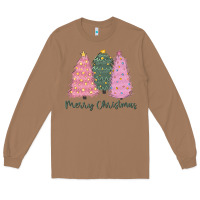 Toasted Coconut merry christmas trees Long Sleeve Tee - CowGirlArtShop