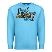 Ocean Blue proud Army mom Premium Sweatshirt - CowhideDigitalArt