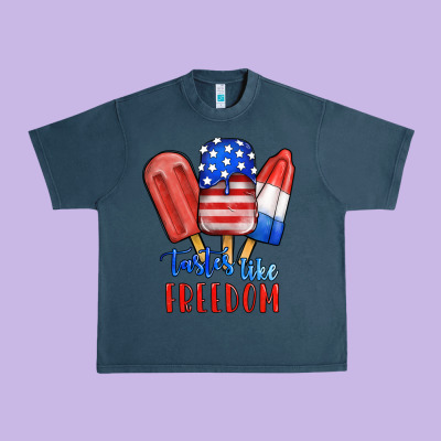 Tastes Like Freedom Urban Heavy Tee Designed By Jahusdesignshop
