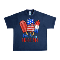 Navy tastes like freedom Urban Heavy Tee - JahusDesignShop