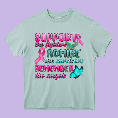 Support The Lighters Admire The Survivors Remember The Angels Heavy Core Tee Designed By Bundleandbundleshop