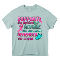 Arona Support The Lighters Admire The Survivors Remember The Angels Heavy Core Tee - BundleAndBundleShop