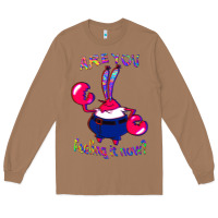 Funny Men Are You Feeling It Now Mr Krabs Gifts For Music Fans 1 Long Sleeve Tee | Teevron