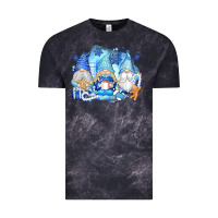 Cloud Black snowman gnome Vintage Tee - texasbilliewilder
