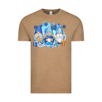 Vintage Coffee snowman gnome Vintage Tee - texasbilliewilder