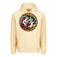 Pina Colada Cowgirl Boots Premium Hoodie - FaDigitalArtStudio