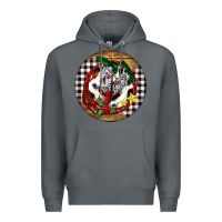 Rock Cowgirl Boots Premium Hoodie - FaDigitalArtStudio