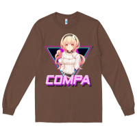Chestnut hyperdimension neptunia (compa aesthetic) Long Sleeve Tee - lanVoArt
