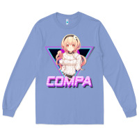 Colony Blue hyperdimension neptunia (compa aesthetic) Long Sleeve Tee - lanVoArt