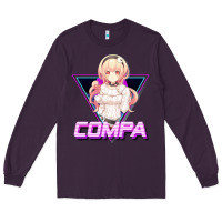 Plum hyperdimension neptunia (compa aesthetic) Long Sleeve Tee - lanVoArt